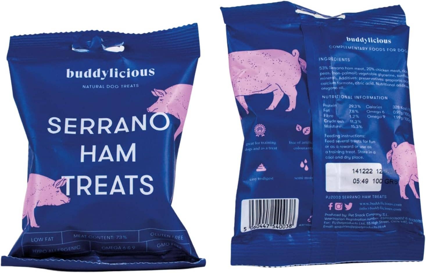 Friandises d’entraînement Jambon Serrano