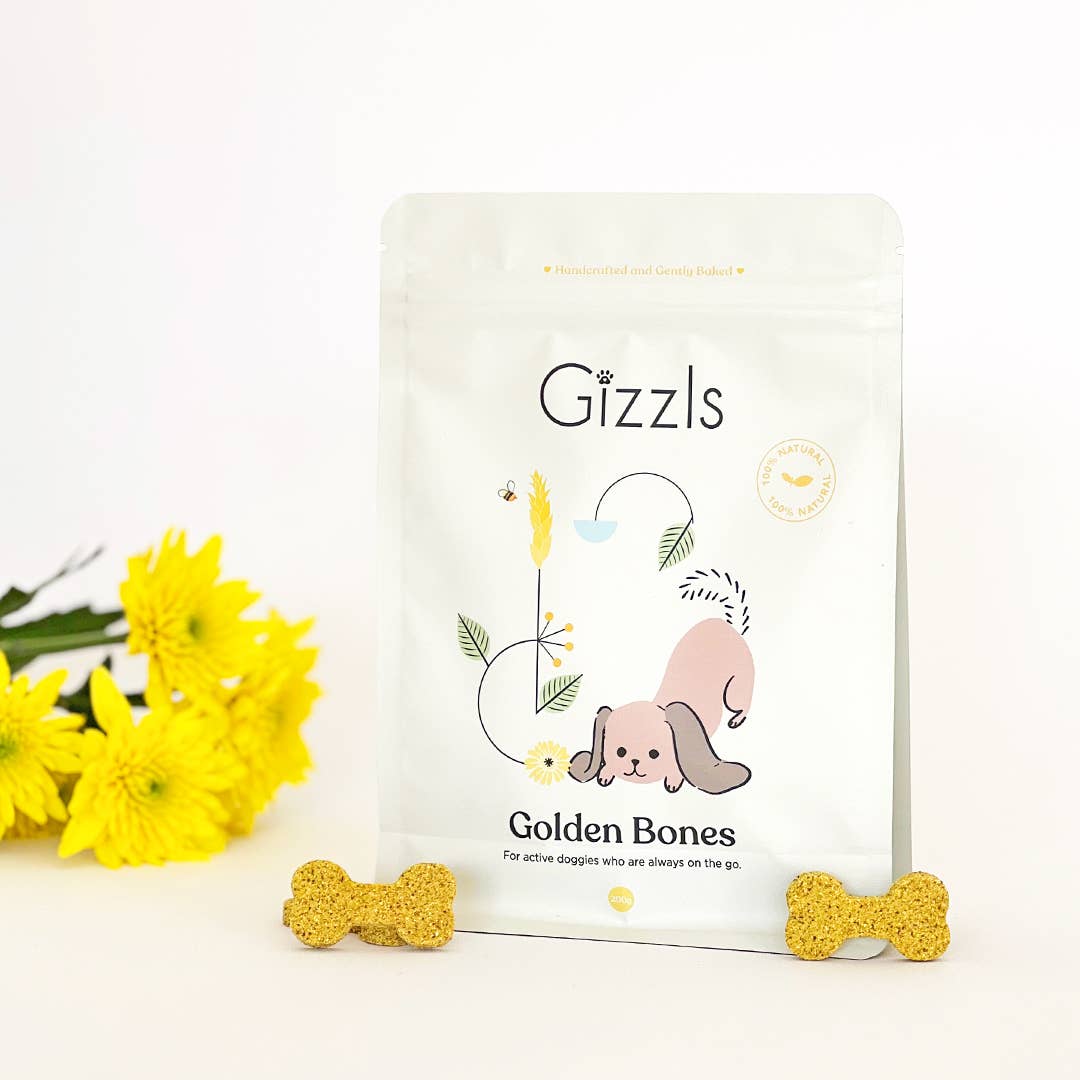 Friandises pour chiens Gizzls Golden Bones