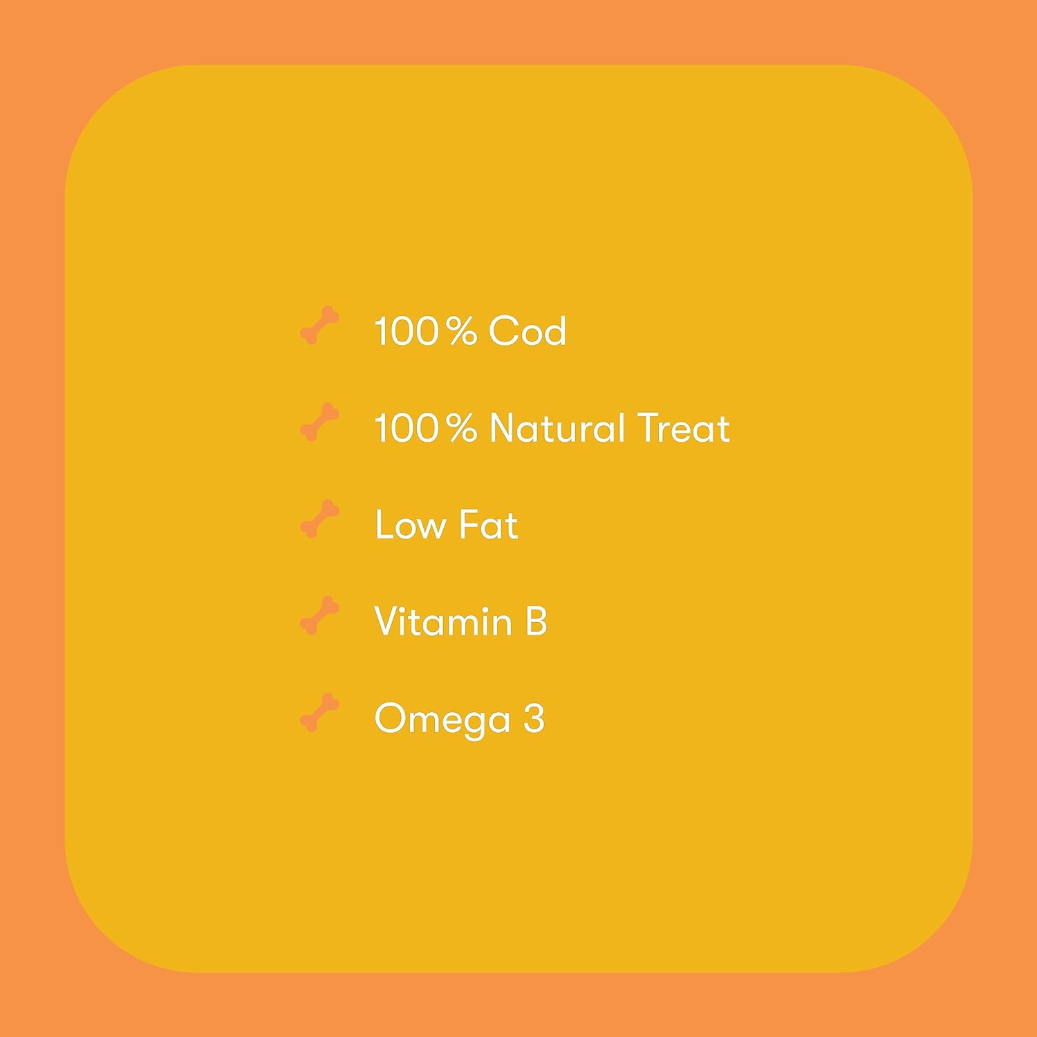 Friandises peau de morue séchée