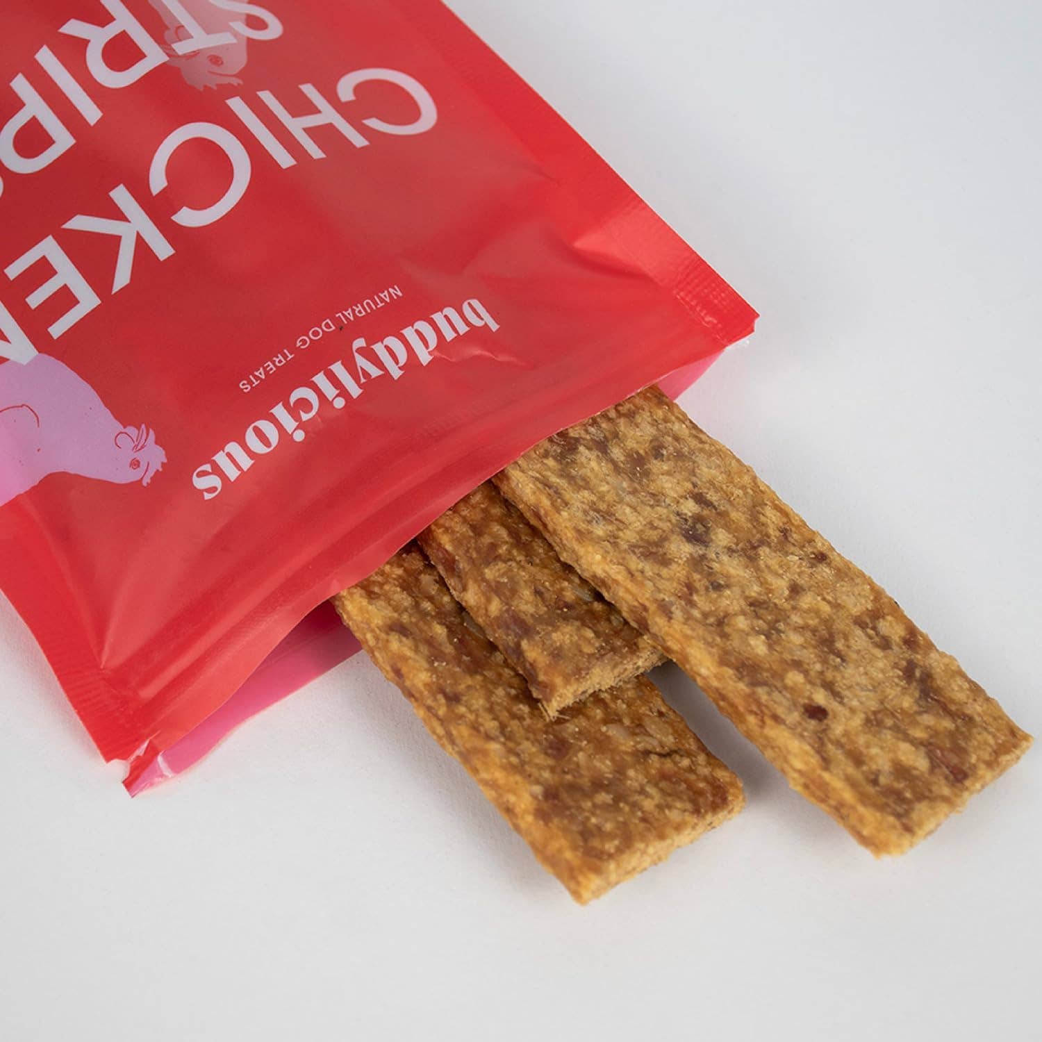 Friandises lamelles de poulet